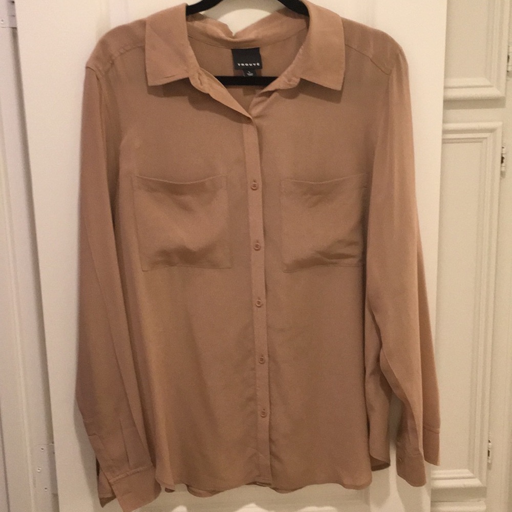 Trouve long sleeve blouse